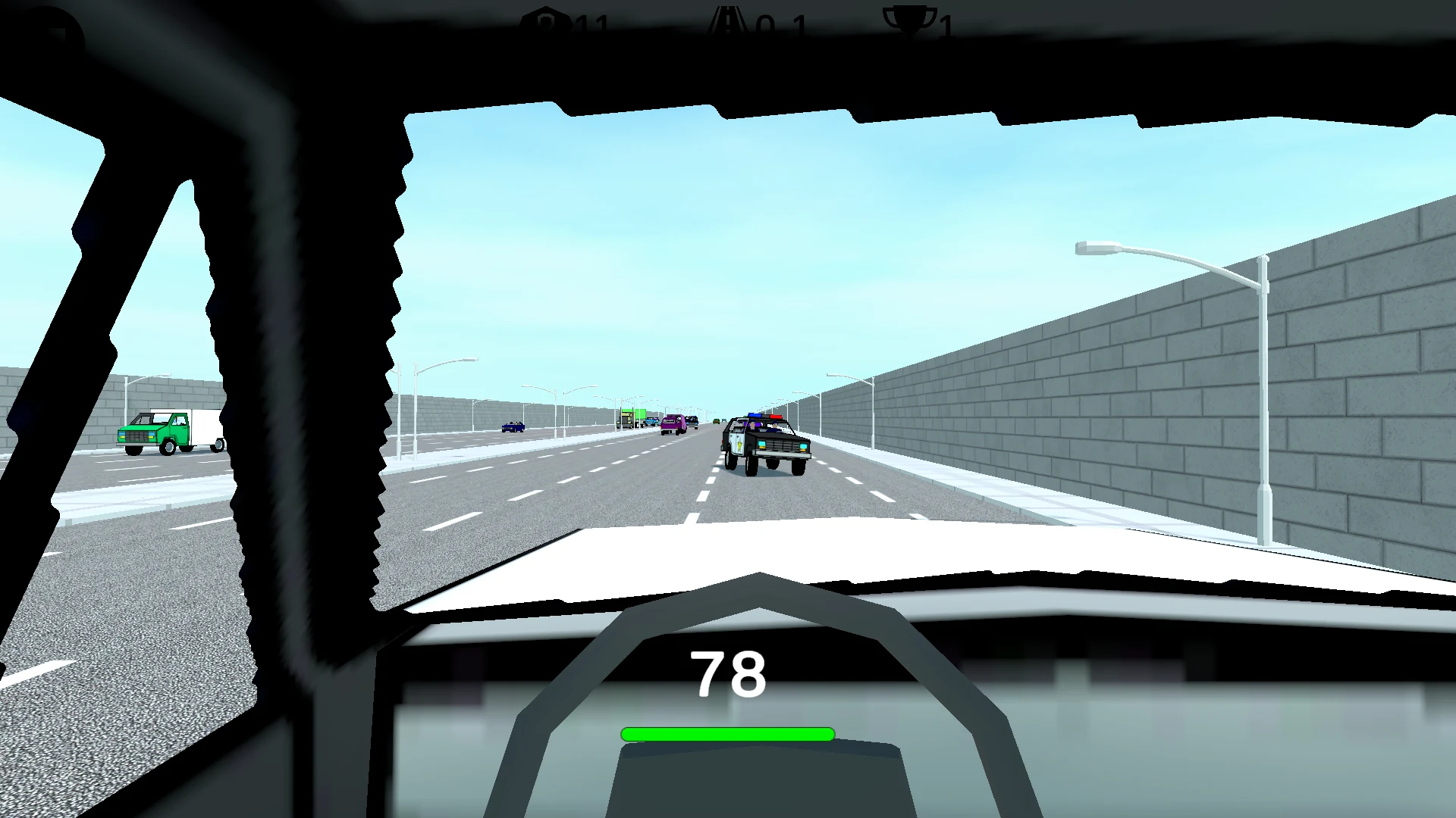 LowPoly Cars Crash Derby Race screenshot
