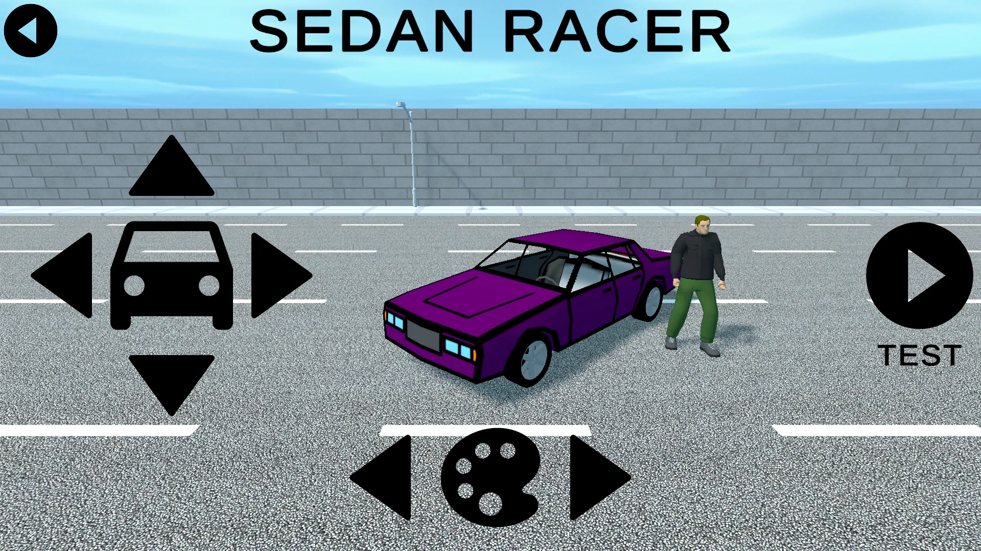 LowPoly Cars Crash Derby Race screenshot